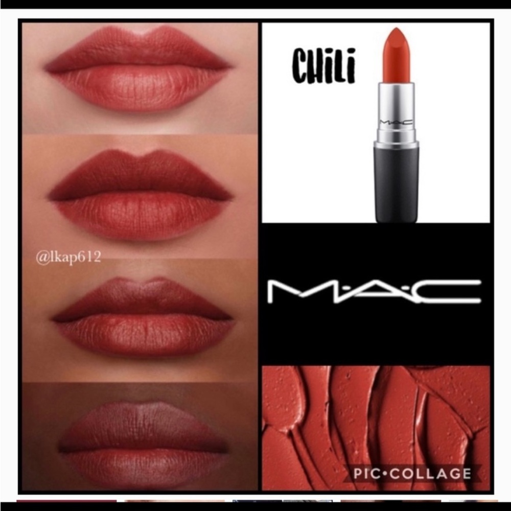 Mac Chili Matte Lipstick - Picture 5 of 5